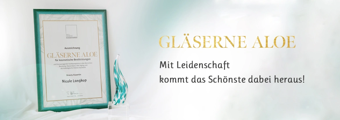 GLÄSERNE ALOE für Nicole Langkop, Lehrte/Ahlten